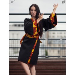 Kimono Noir/Wax & Bijoux